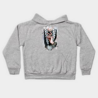 Dark Witch Hand Kids Hoodie